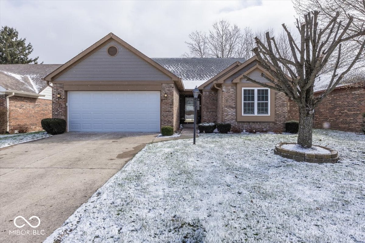 Front exterior at 6943 Arjay Drive, Indianapolis, IN