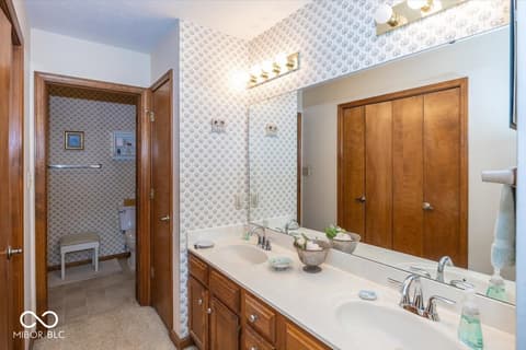 Bathroom at 6943 Arjay Drive, Indianapolis, IN