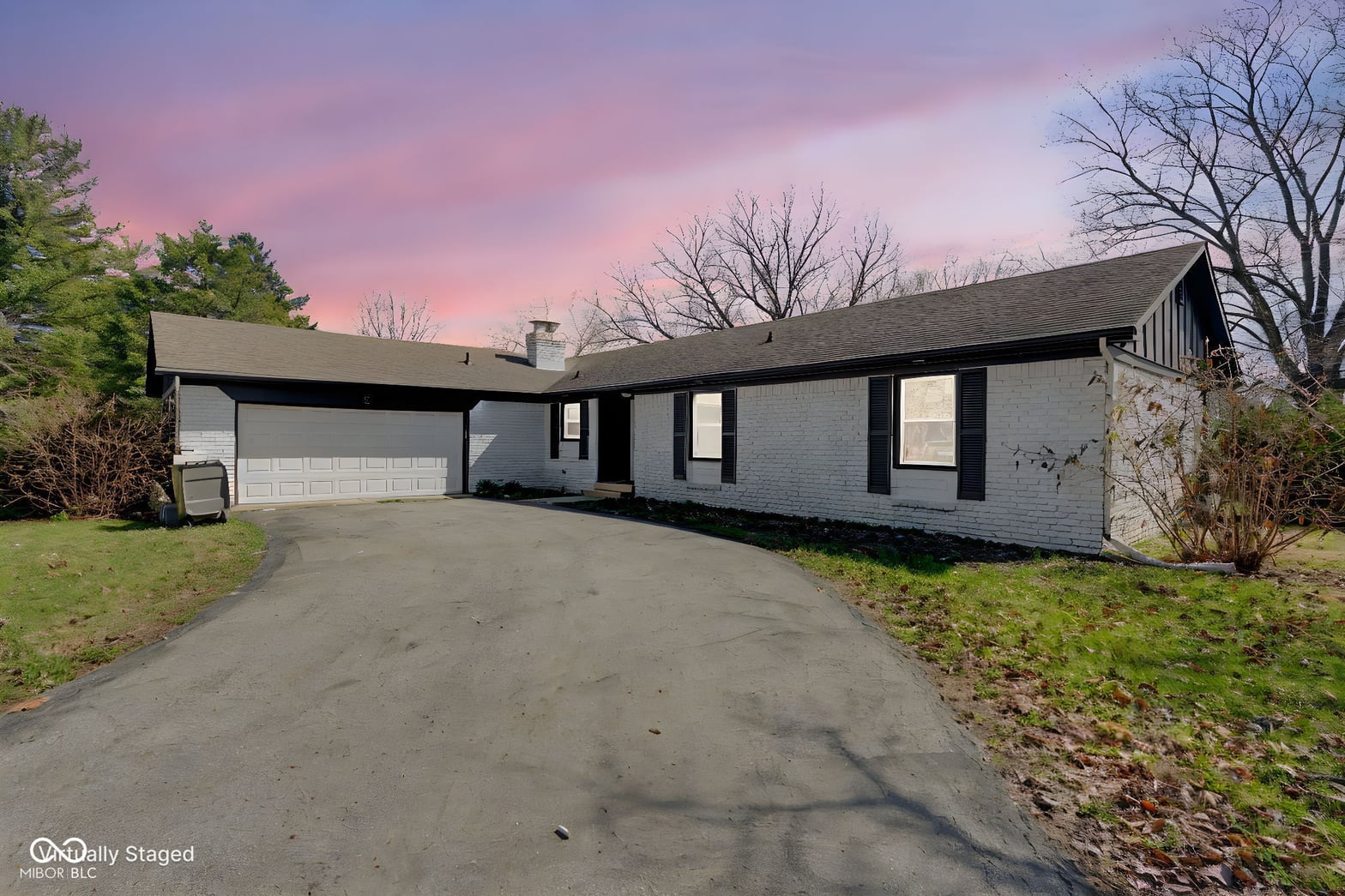 Front exterior at 3141 Citadel Court, Indianapolis, IN