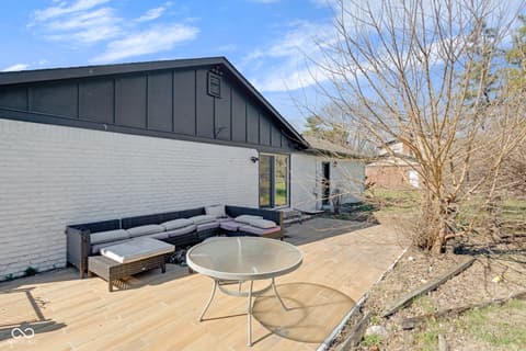 Outdoor living area at 3141 Citadel Court, Indianapolis, IN