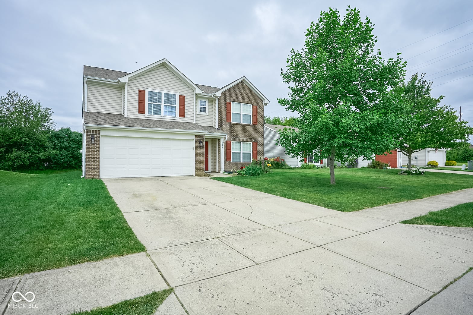 Front exterior at 4522 Angelica Drive, Indianapolis, IN