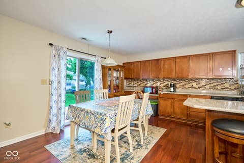 Dining room at 4522 Angelica Drive, Indianapolis, IN
