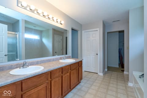 Bathroom at 4522 Angelica Drive, Indianapolis, IN