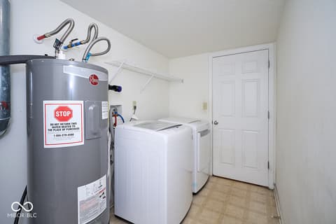 Laundry room at 4522 Angelica Drive, Indianapolis, IN