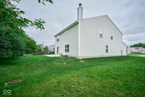 Side exterior at 4522 Angelica Drive, Indianapolis, IN
