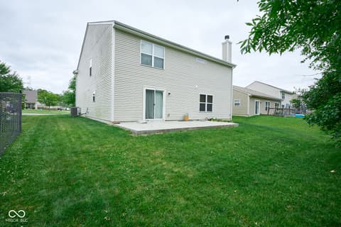 Backyard at 4522 Angelica Drive, Indianapolis, IN