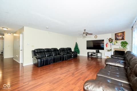 Living room at 4522 Angelica Drive, Indianapolis, IN
