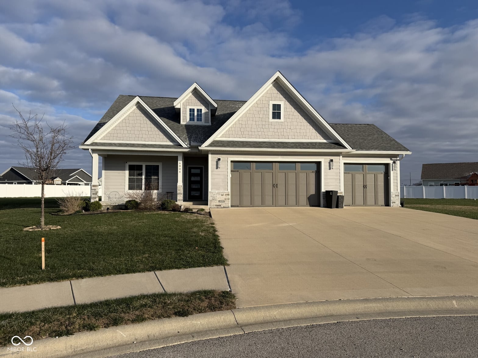 Front exterior at 6804 Sunflower Court, Seymour, IN