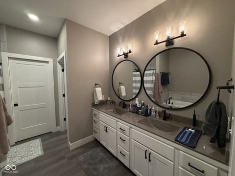 Bathroom at 6804 Sunflower Court, Seymour, IN