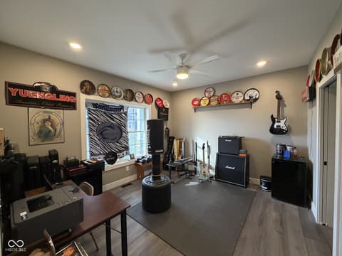 Home office at 6804 Sunflower Court, Seymour, IN