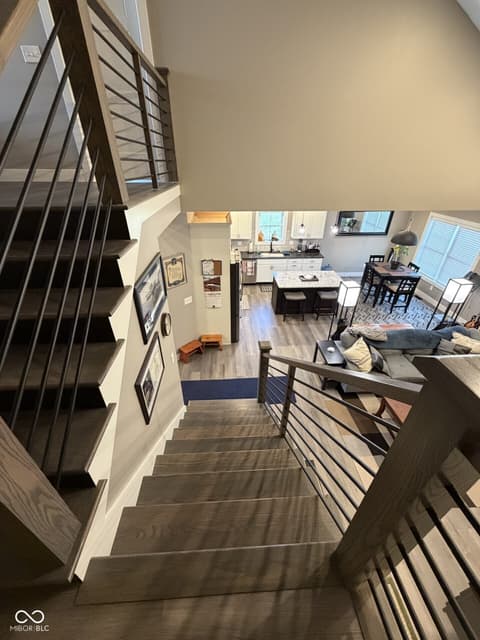Stairs — 6804 Sunflower Court, Seymour, IN