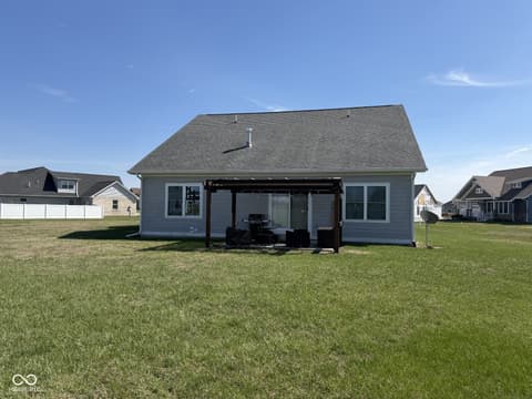 Backyard at 6804 Sunflower Court, Seymour, IN
