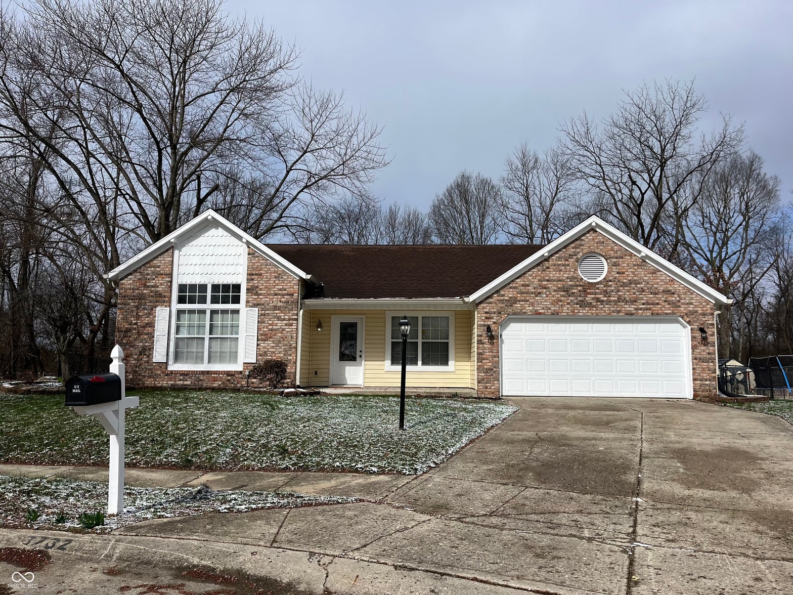 Front exterior at 3732 Zurich Terrace, Indianapolis, IN