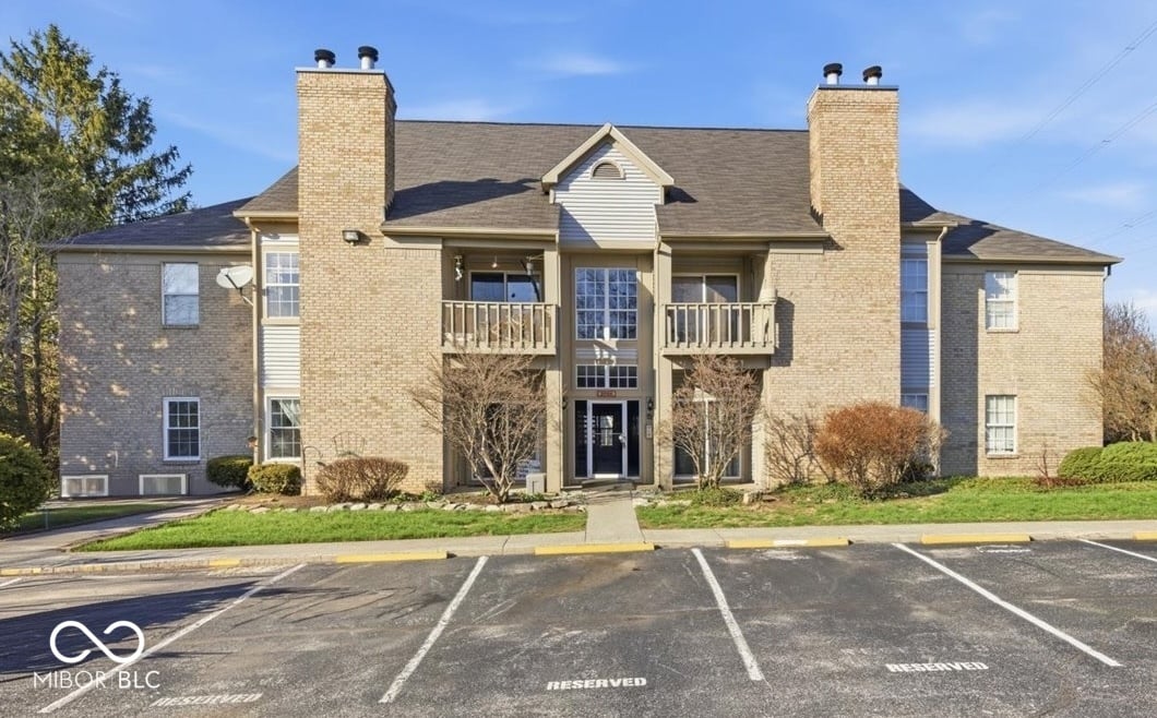 Front exterior at 3704 Reflections Drive, Indianapolis, IN