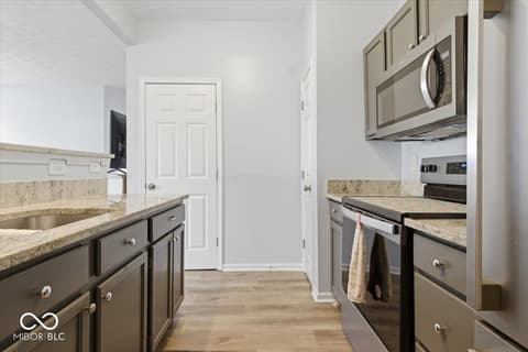 Kitchen at 3704 Reflections Drive, Indianapolis, IN