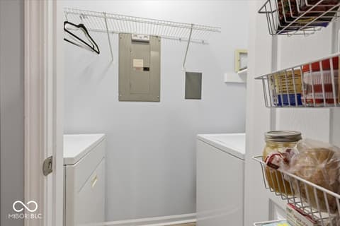 Laundry room at 3704 Reflections Drive, Indianapolis, IN