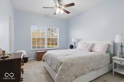 Primary bedroom at 3704 Reflections Drive, Indianapolis, IN