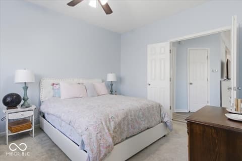 Primary bedroom at 3704 Reflections Drive, Indianapolis, IN
