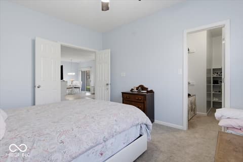 Primary bedroom at 3704 Reflections Drive, Indianapolis, IN