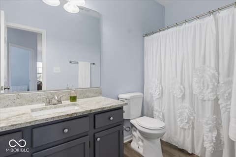 Bathroom at 3704 Reflections Drive, Indianapolis, IN