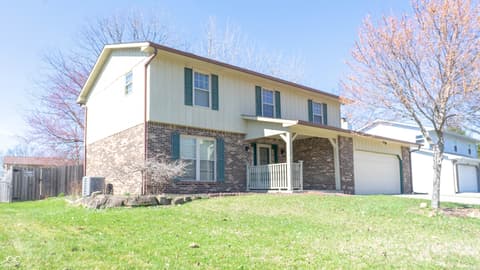 Front exterior at 8306 Corkwood Drive, Indianapolis, IN