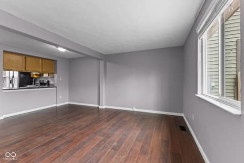 Living room at 3737 Lima N Drive, Indianapolis, IN