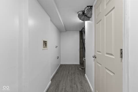 Laundry room at 3737 Lima N Drive, Indianapolis, IN