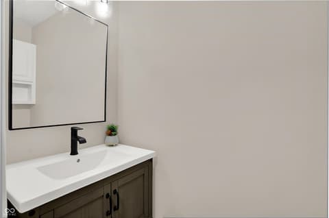 Bathroom at 7419 Franklin Parke Boulevard, Indianapolis, IN