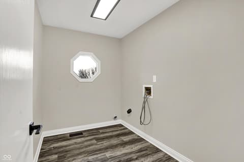 Laundry room at 7419 Franklin Parke Boulevard, Indianapolis, IN