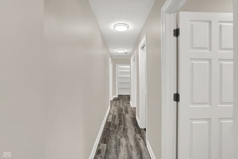 Hallway at 7419 Franklin Parke Boulevard, Indianapolis, IN