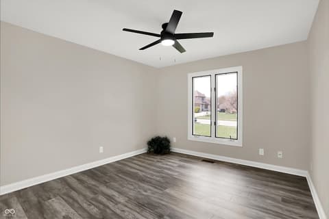Bedroom at 7419 Franklin Parke Boulevard, Indianapolis, IN