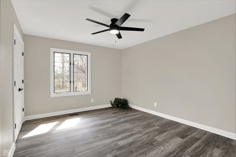 Bedroom at 7419 Franklin Parke Boulevard, Indianapolis, IN