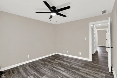 Bedroom at 7419 Franklin Parke Boulevard, Indianapolis, IN