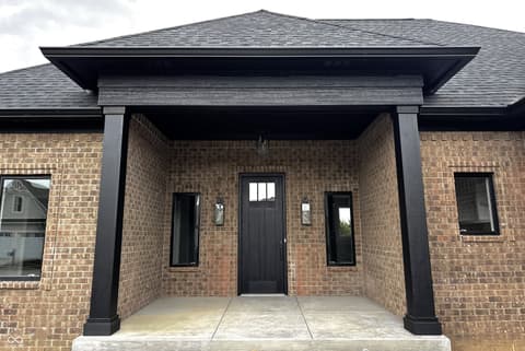 Front exterior at 1292 Foxview Court, Franklin, IN