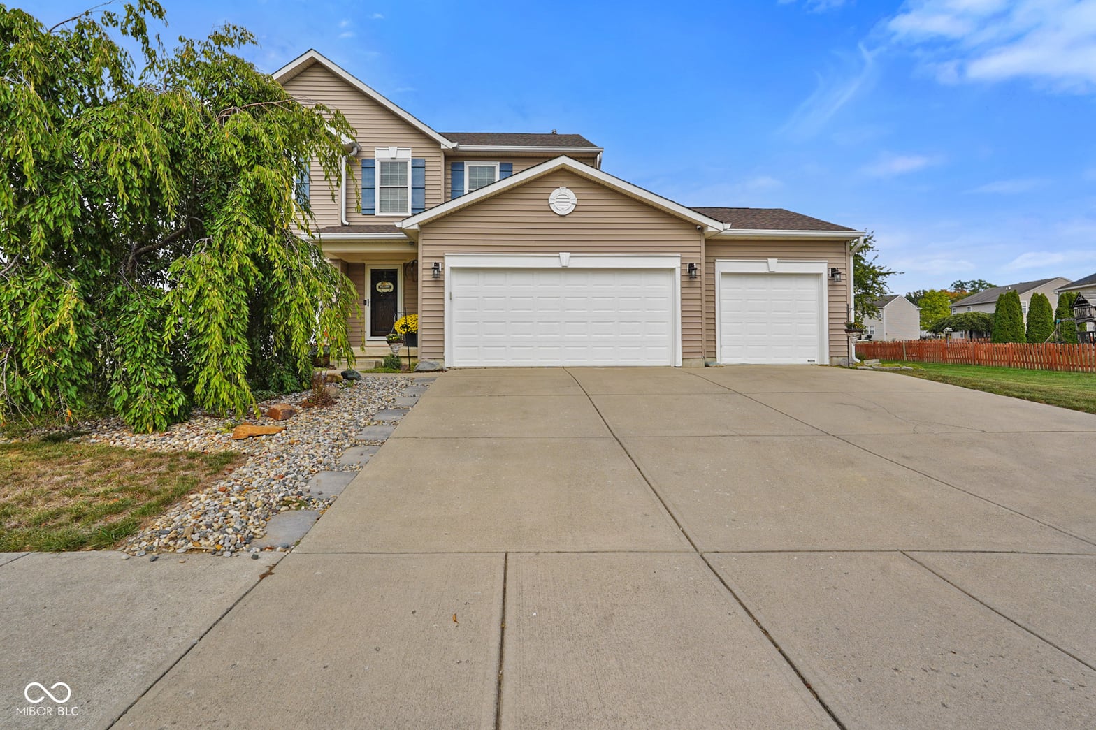Front exterior at 3735 Newberry Road, Plainfield, IN