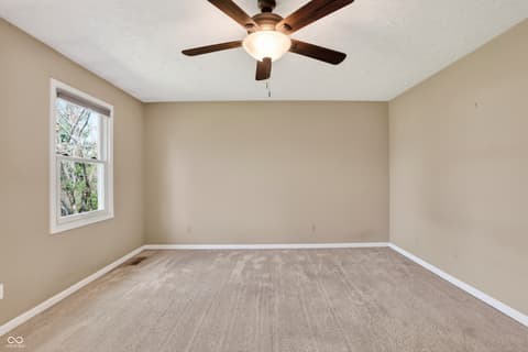 Bedroom at 7802 Mallard Way, Indianapolis, IN