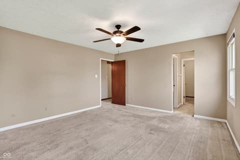 Bedroom at 7802 Mallard Way, Indianapolis, IN