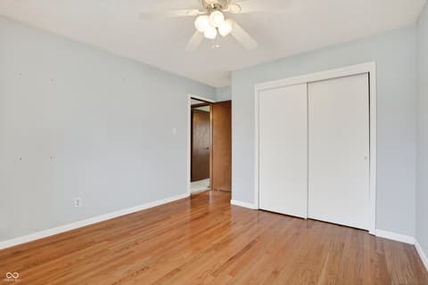 Bedroom at 7802 Mallard Way, Indianapolis, IN
