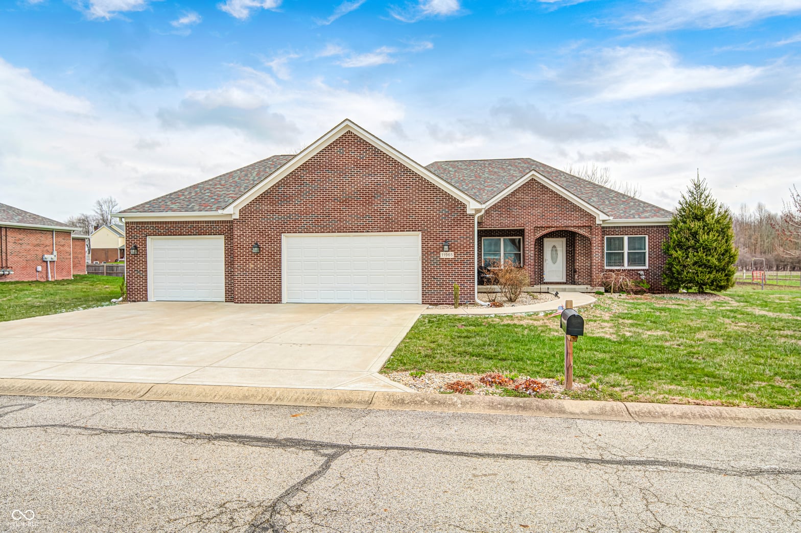 Front exterior at 11965 Civic Circle, Mooresville, IN