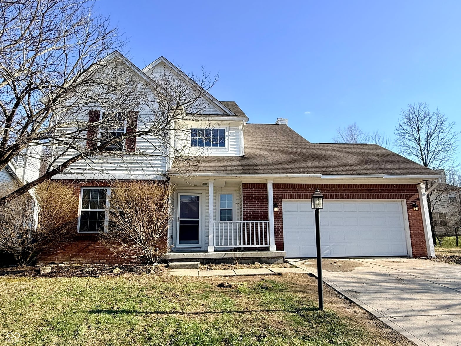 Front exterior at 12409 Crystal Pointe Circle, Indianapolis, IN