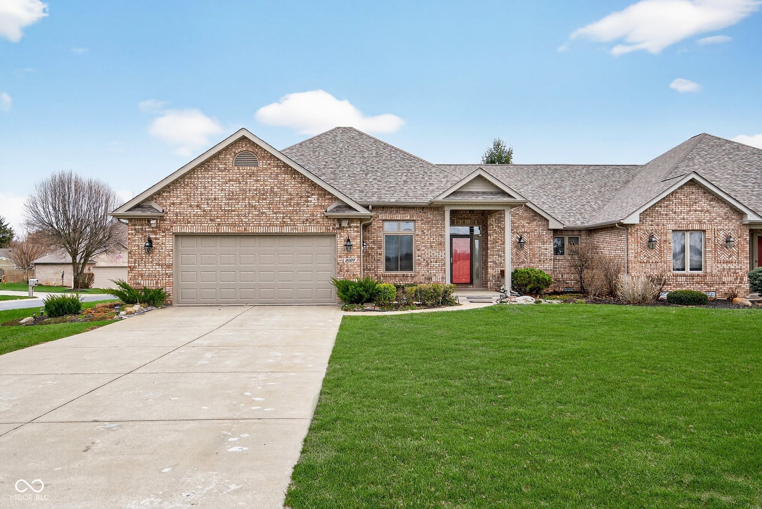 Front exterior at 3107 E 150 N, Anderson, IN