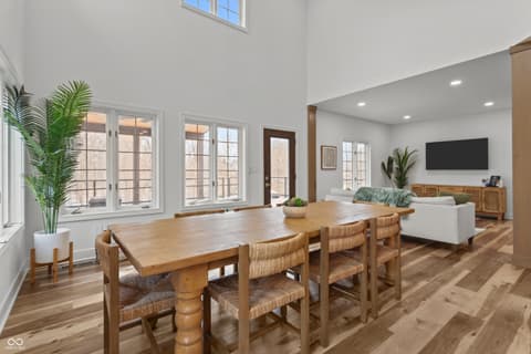 Dining room at 96 Cedar Lane, Cicero, IN