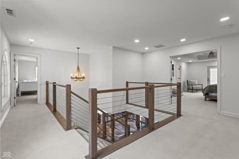 Bonus room at 96 Cedar Lane, Cicero, IN