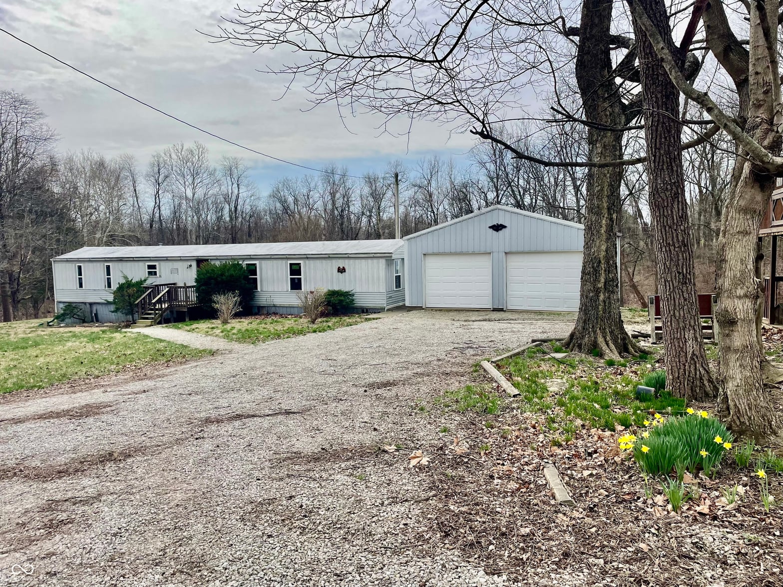 Front exterior at 6979 McFarren Road, Gosport, IN