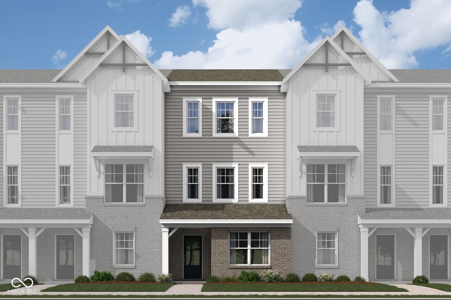 Front exterior at 4478 Yellowwood Avenue, Brownsburg, IN