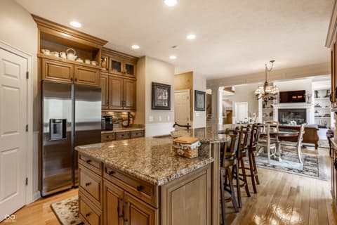 Kitchen at 12554 Fieldstone Place, Fishers, IN
