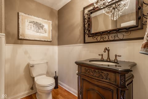 Bathroom at 12554 Fieldstone Place, Fishers, IN