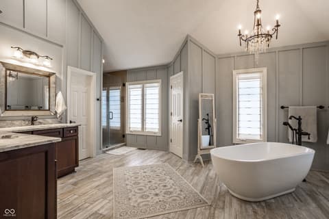 Bathroom at 12554 Fieldstone Place, Fishers, IN