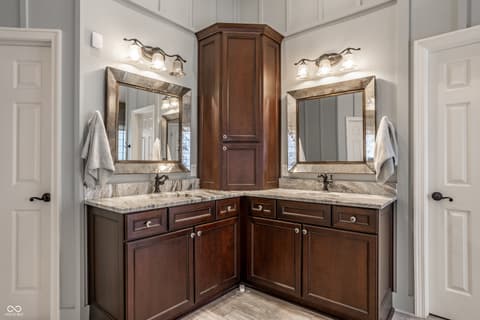 Bathroom at 12554 Fieldstone Place, Fishers, IN