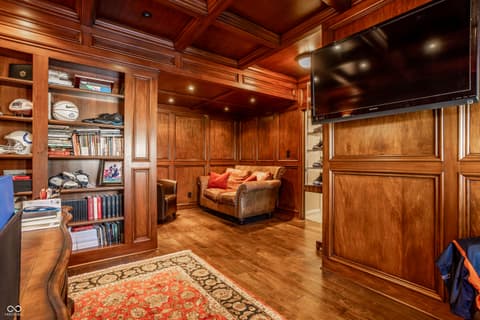Home office at 12554 Fieldstone Place, Fishers, IN